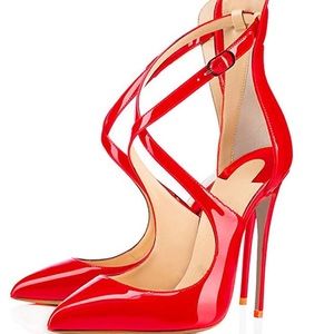 Red sexy heels